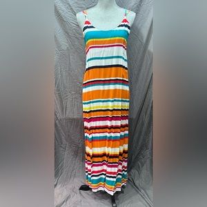 FLEUR BLEUE Maxi Sundress